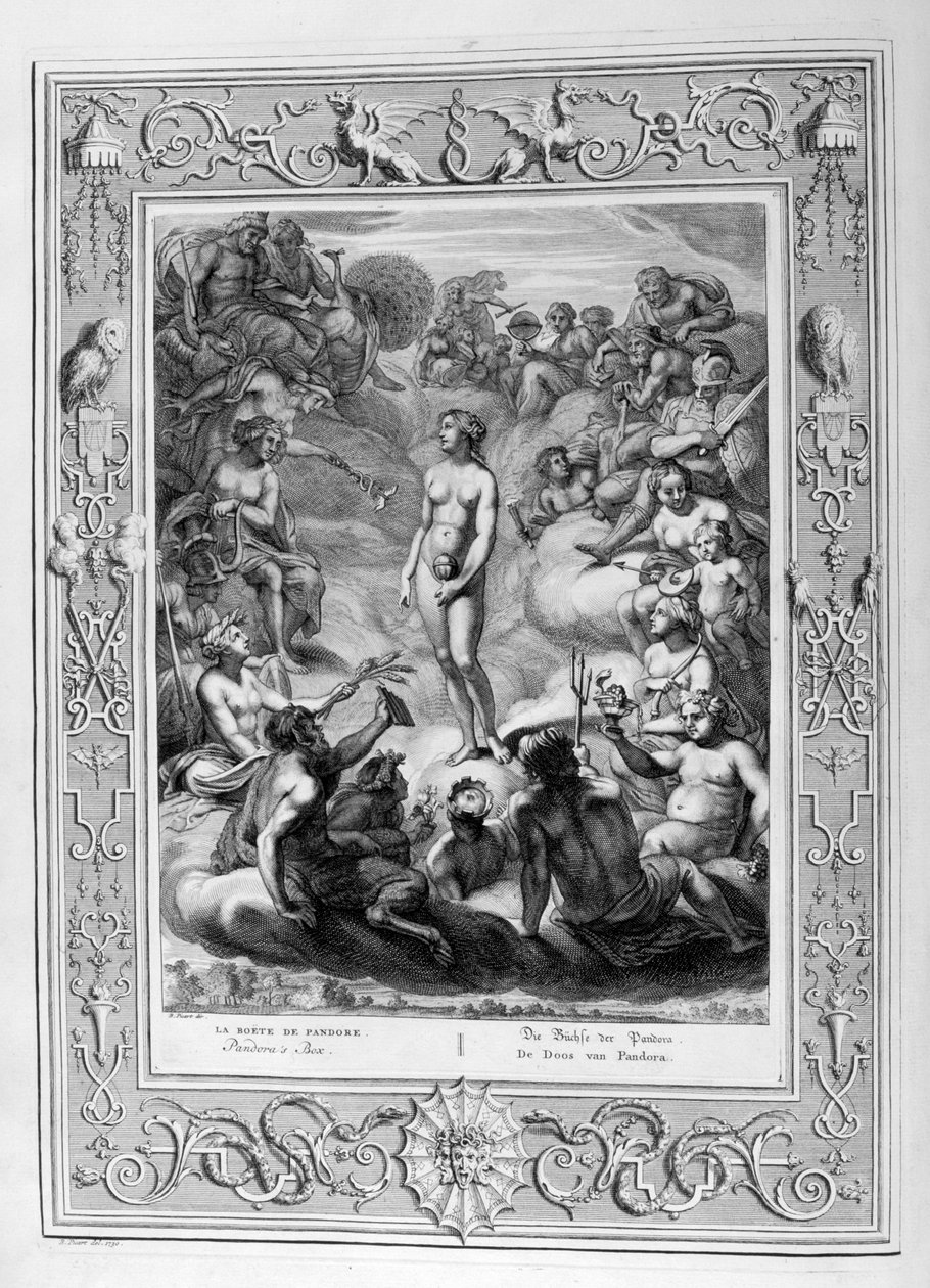 La caja de Pandora de Bernard Picart