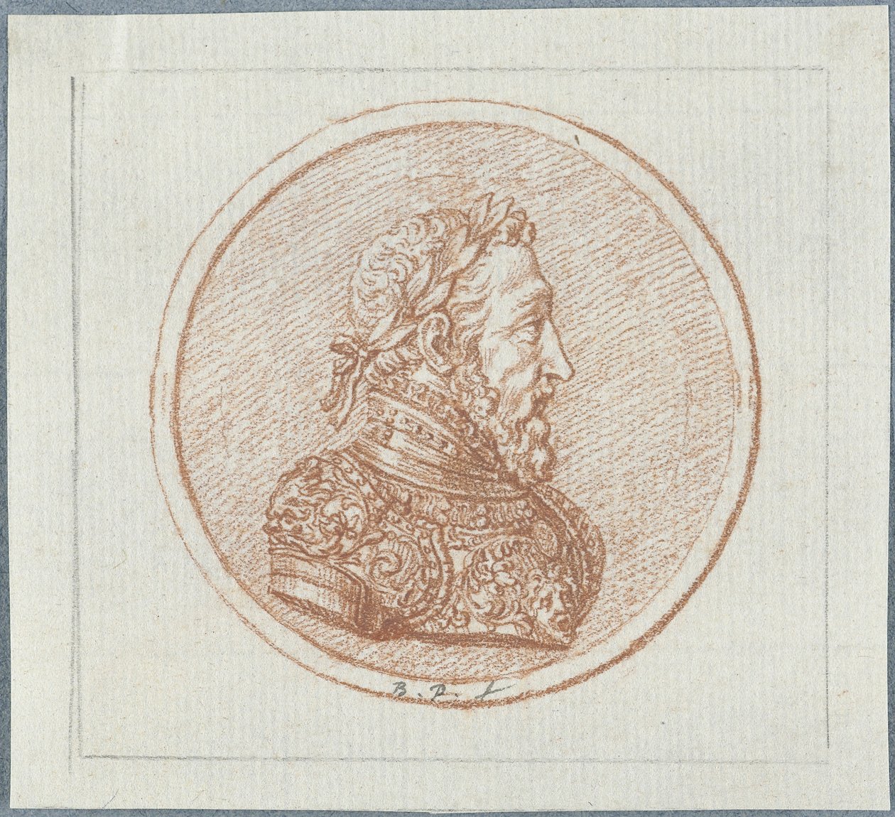 Retrato del Rey Enrique II de Francia de Bernard Picart