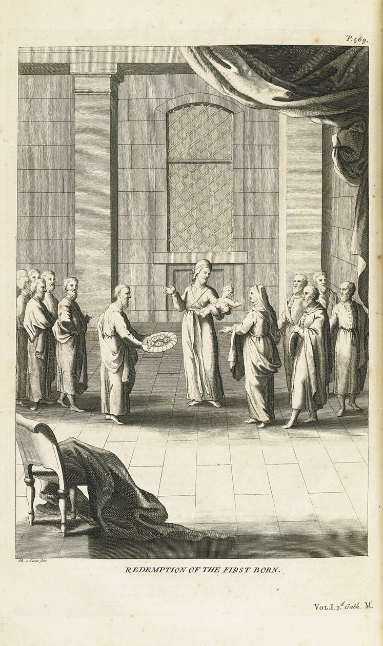 Redención del Primogénito, 1735-1739 de Bernard Picart
