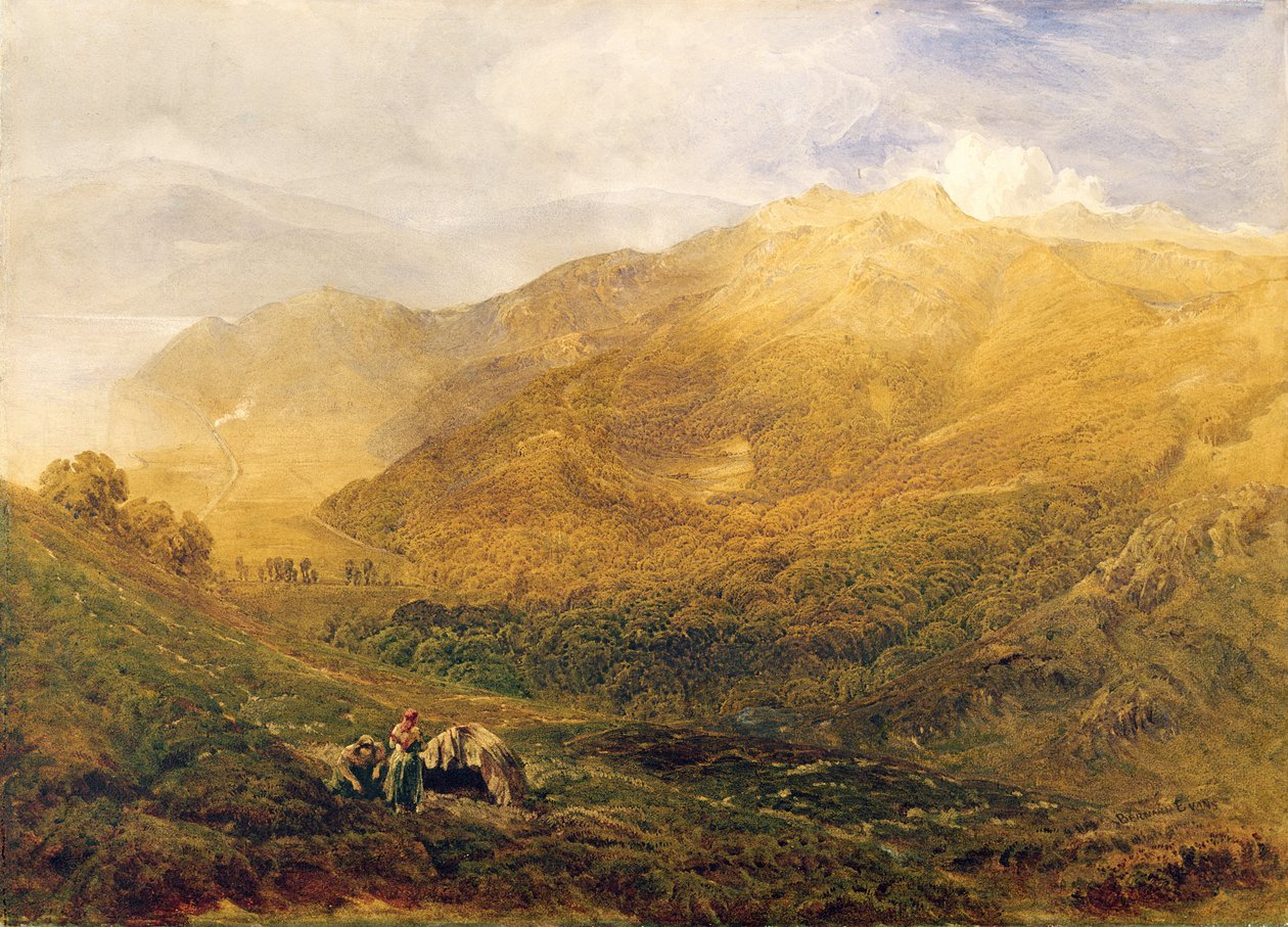 Arthog, cerca de Barmouth de Bernard Walter Evans