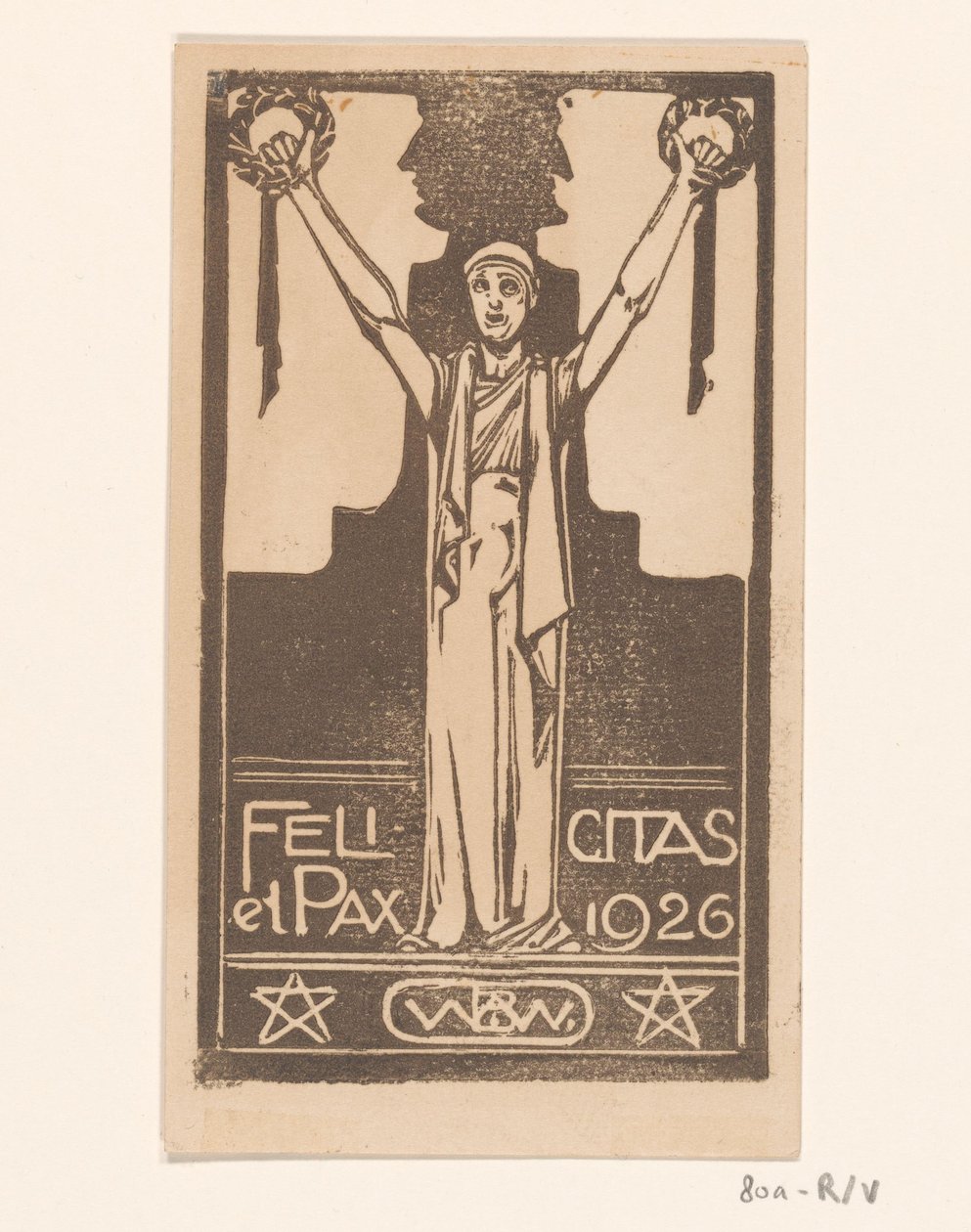 Felicitas et Pax 1926 (título original del objeto) de Bernard Willem Wierink