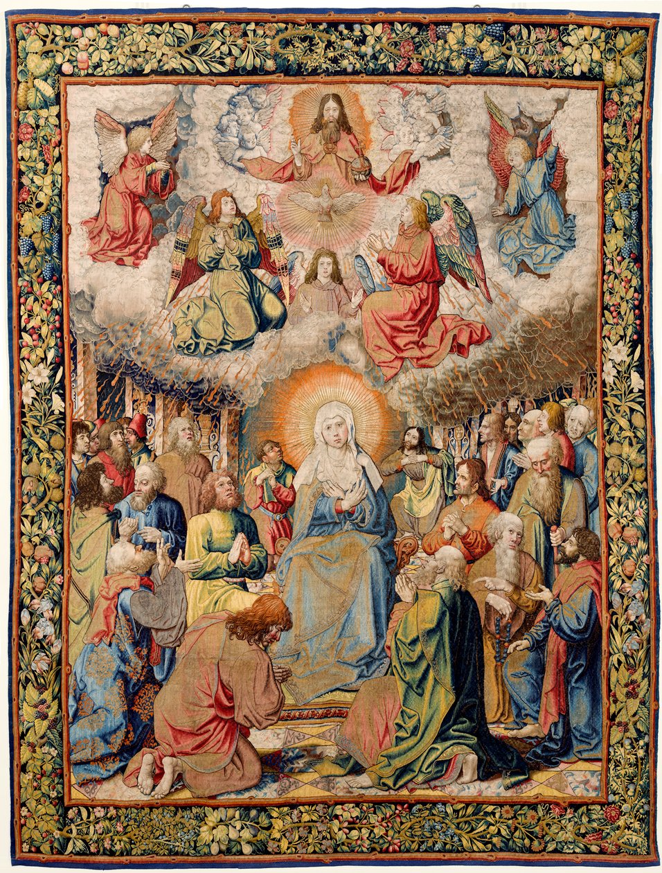 Flemish tapestry. Passion of Jesus (Pasión de Cristo o Pasión del Señor Pentecostés). National Heritage (Patrimonio Nacional) inv 10005817. de Bernard van (after) Orley