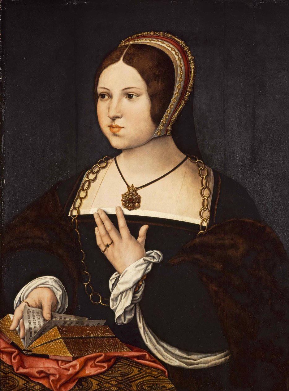 Retrato de Marie Haneton de Bernard van Orley