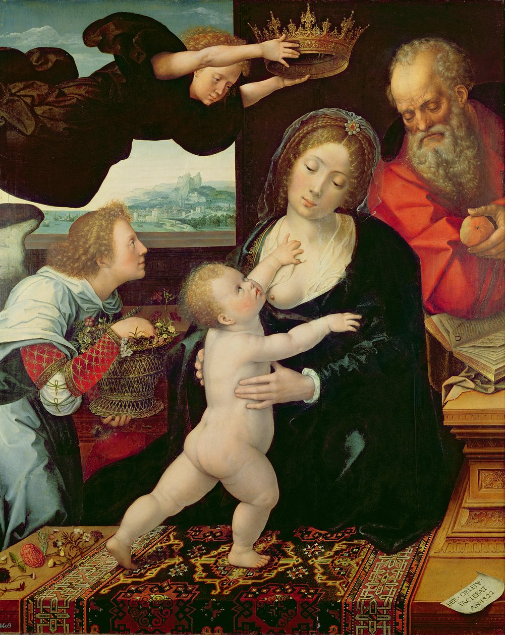 La Sagrada Familia, 1522 de Bernard van Orley