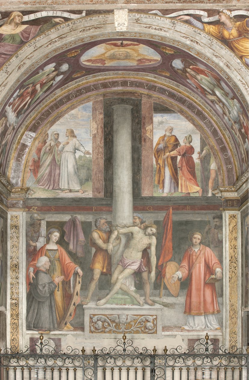 Santa Catalina y Jesucristo de Bernardino Luini