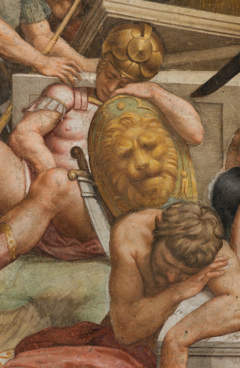 Resurrección (detalle) de Bernardino Gatti