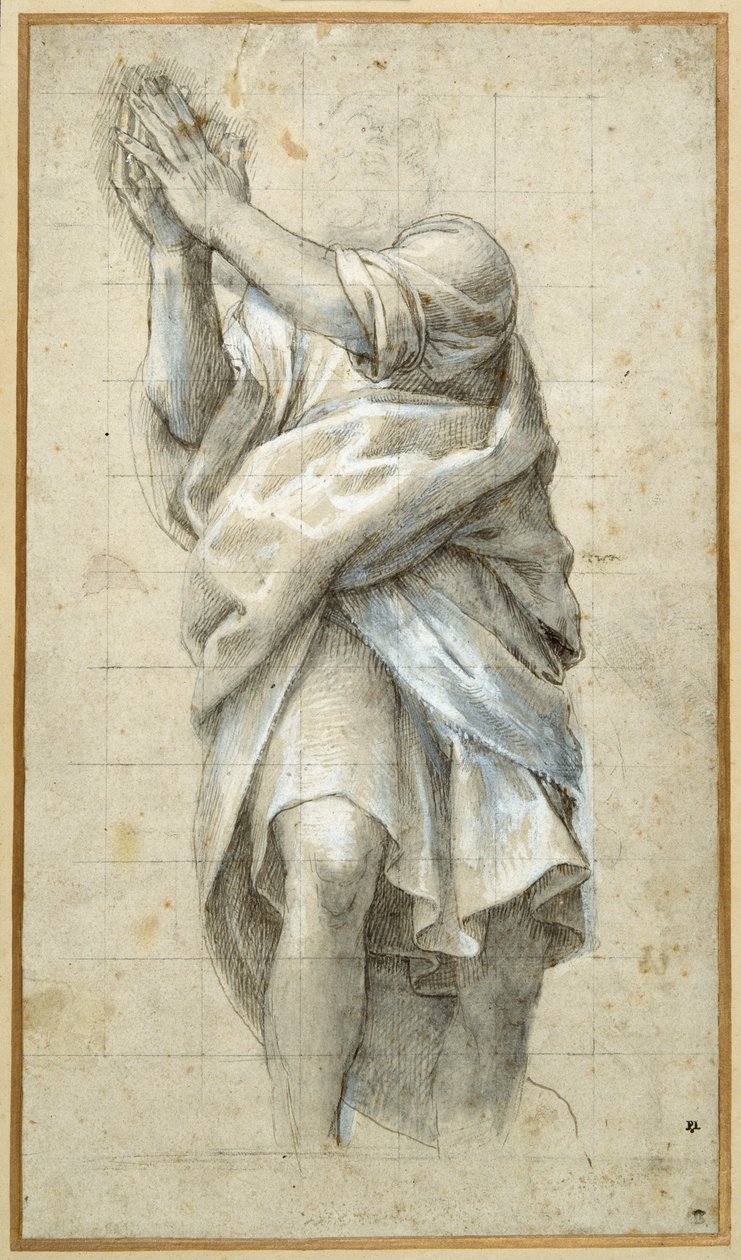 Estudio para un apóstol de Bernardino Gatti