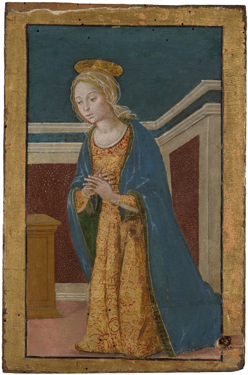 virgen anunciada de Bernardino Fungai