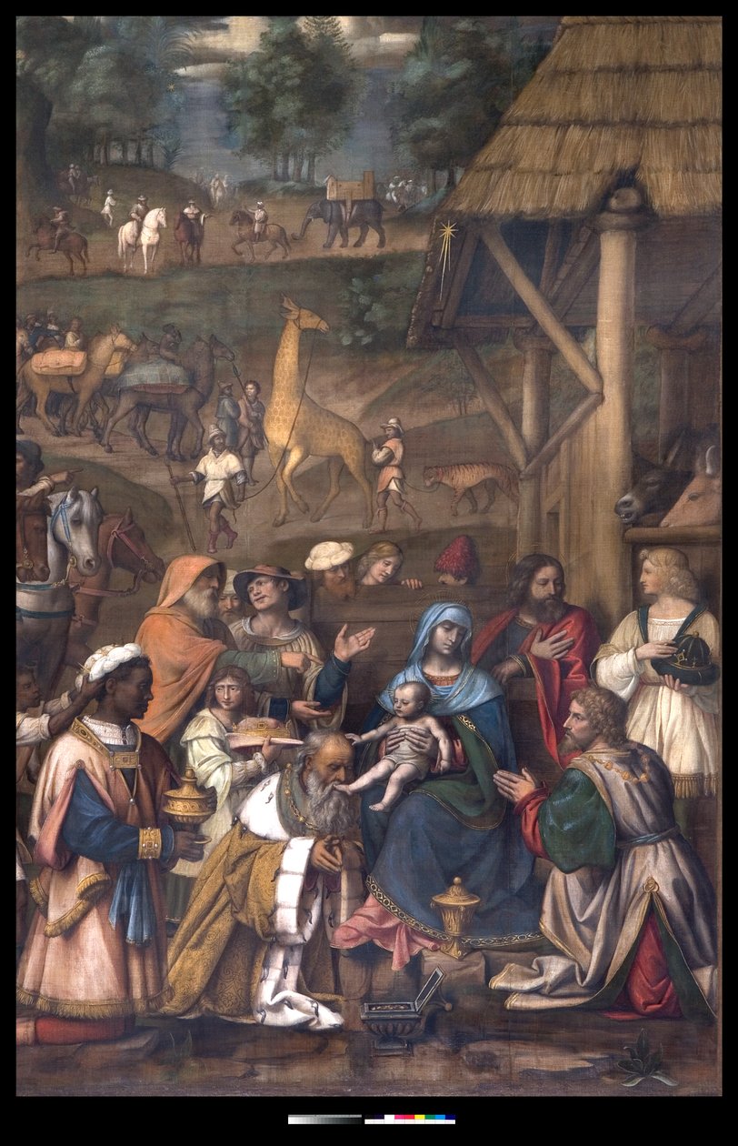 Adoración de los Magos, 1513 de Bernardino Luini
