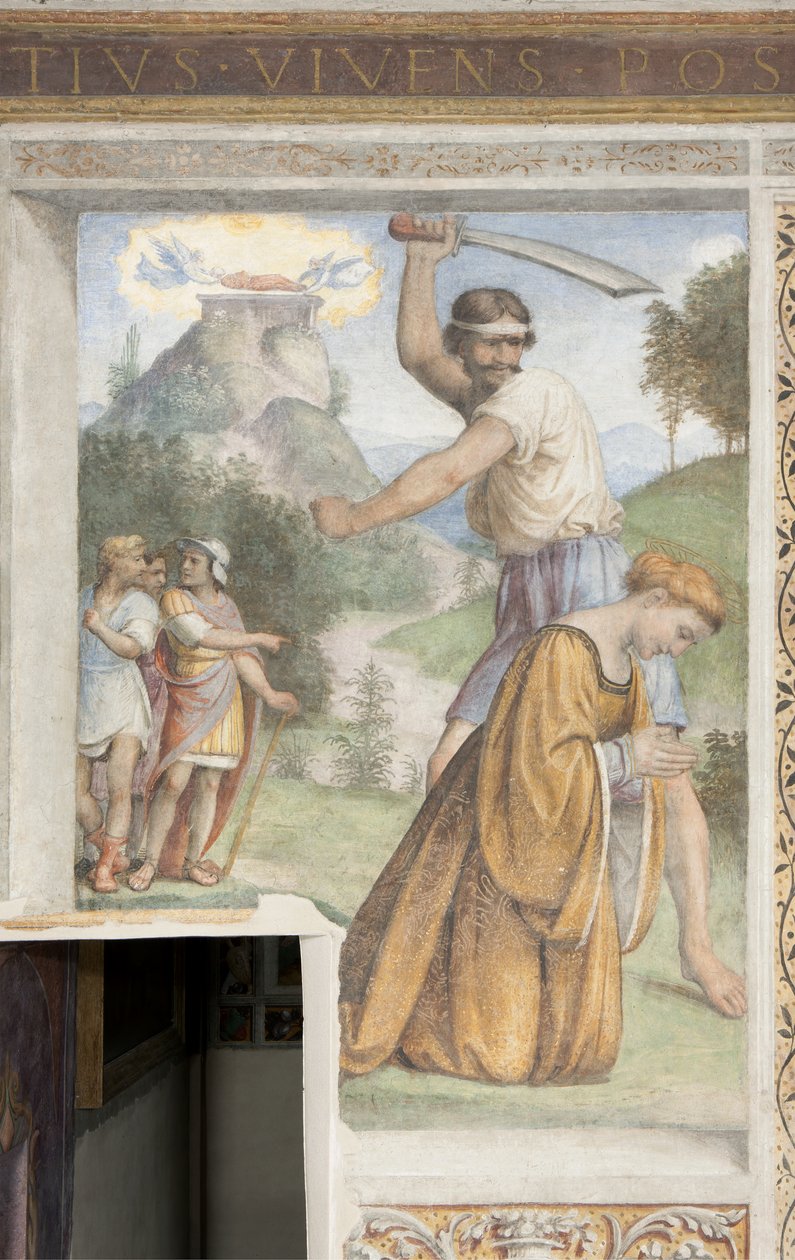 Decapitación de Santa Catalina de Alejandría, Capilla Besozzi de Bernardino Luini