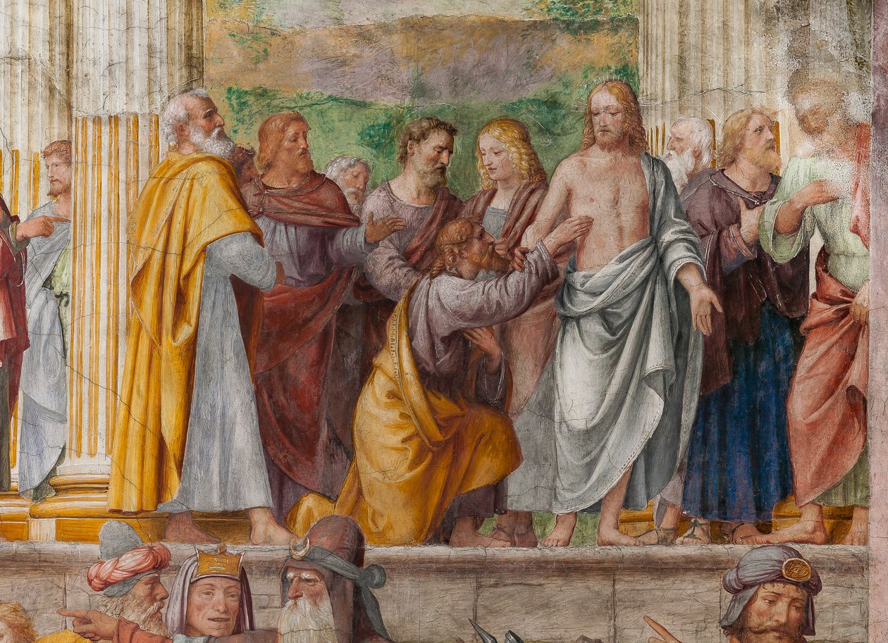 Detalle de la Pasión y Crucifixión de Cristo de Bernardino Luini