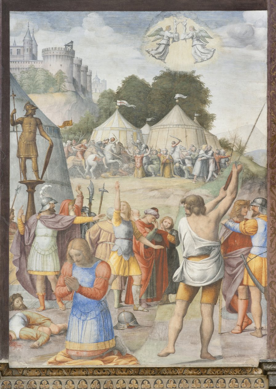 Martirio de San Mauricio de Bernardino Luini