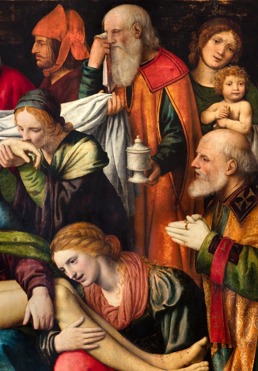 Milán, Iglesia de San Giorgio al Palazzo, Bernardino Luini, Deposición de Bernardino Luini