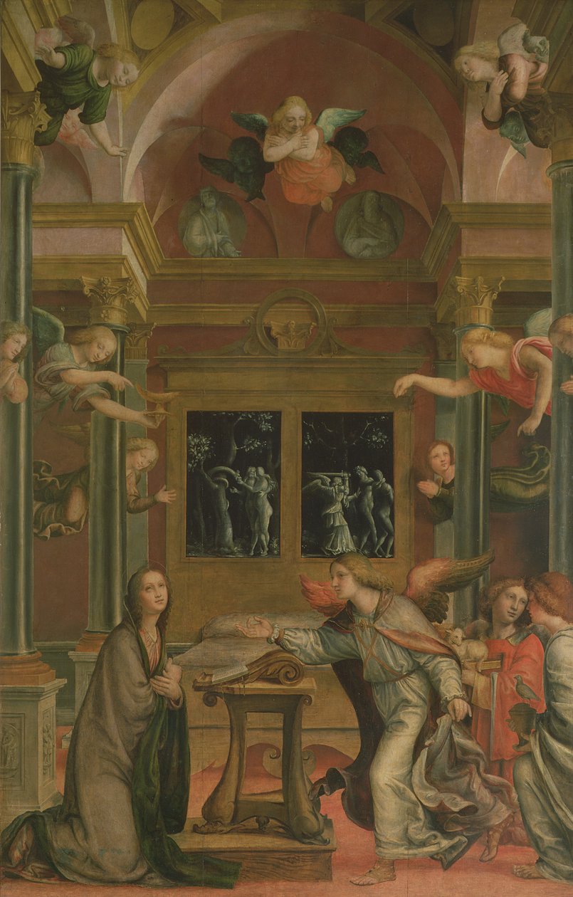 La Anunciación de Bernardino Luini
