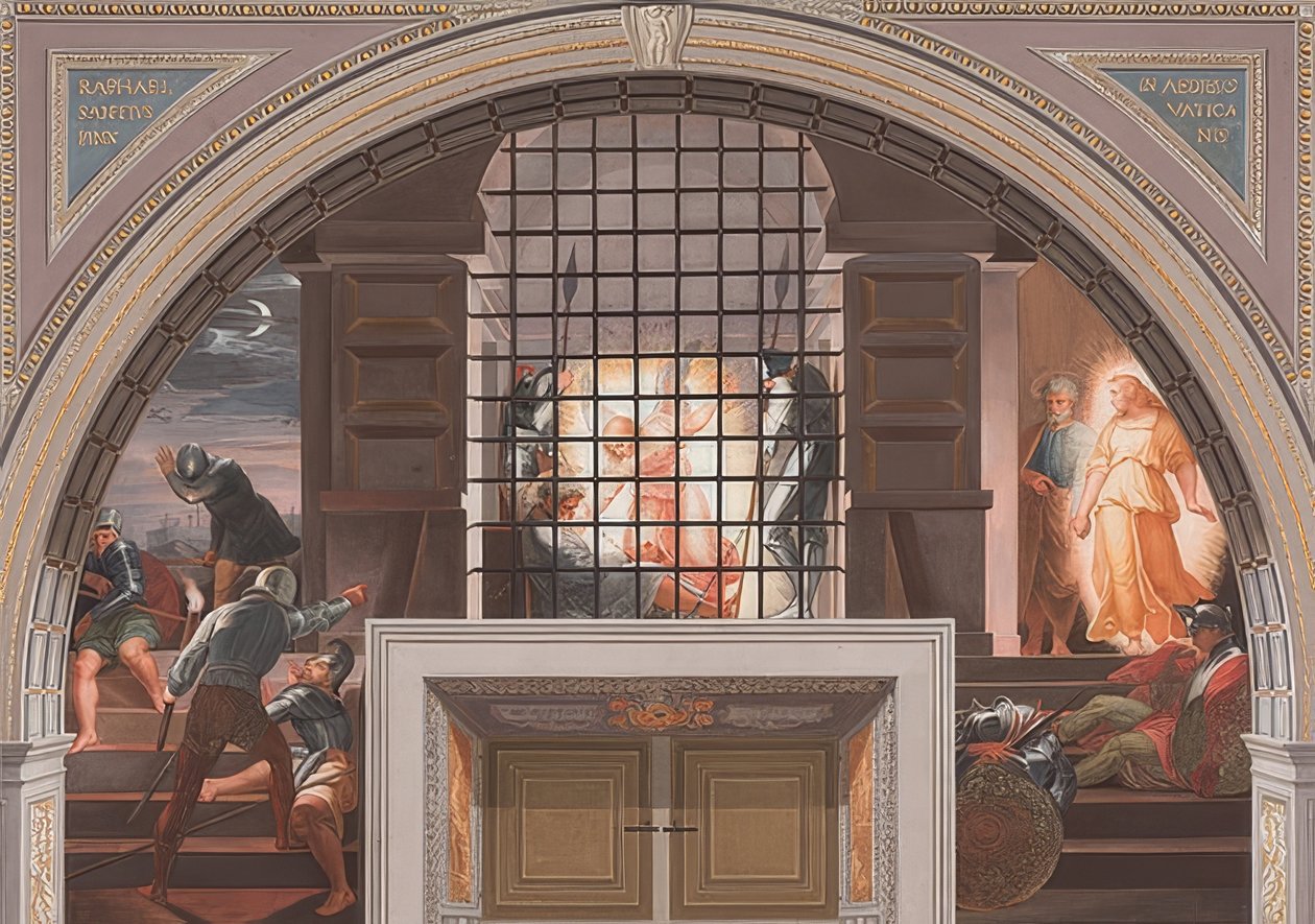 Liberación de Pedro de Bernardino Nocchi