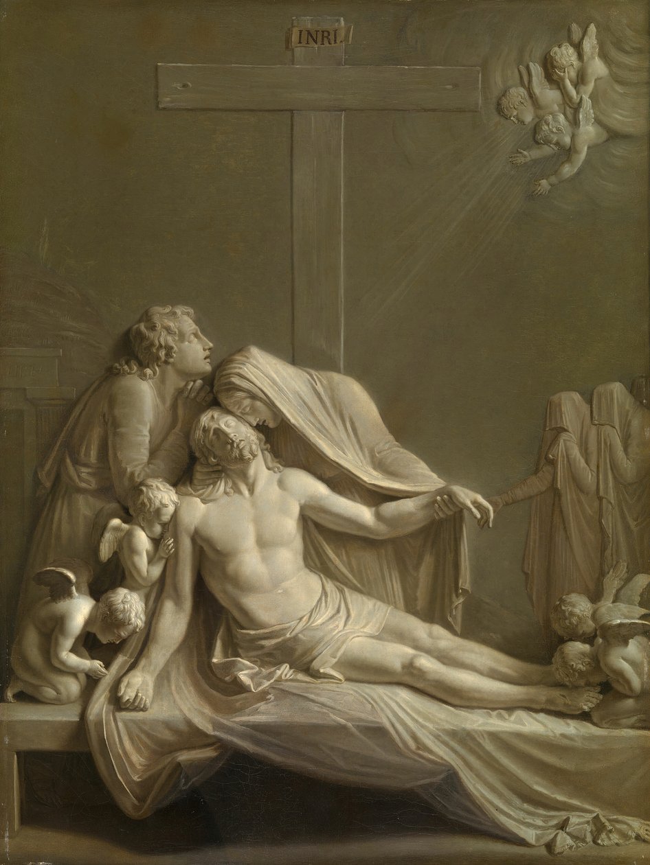 Deposición después de Antonio Canova, 1800 de Bernardino Nocchi
