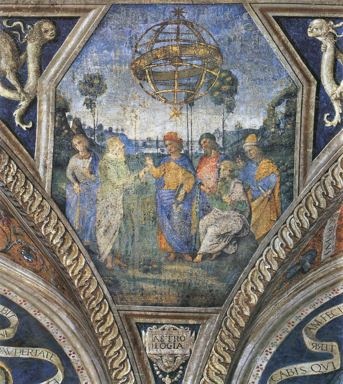 Alegoría de la astrología, 1490s de Bernardino Pinturicchio