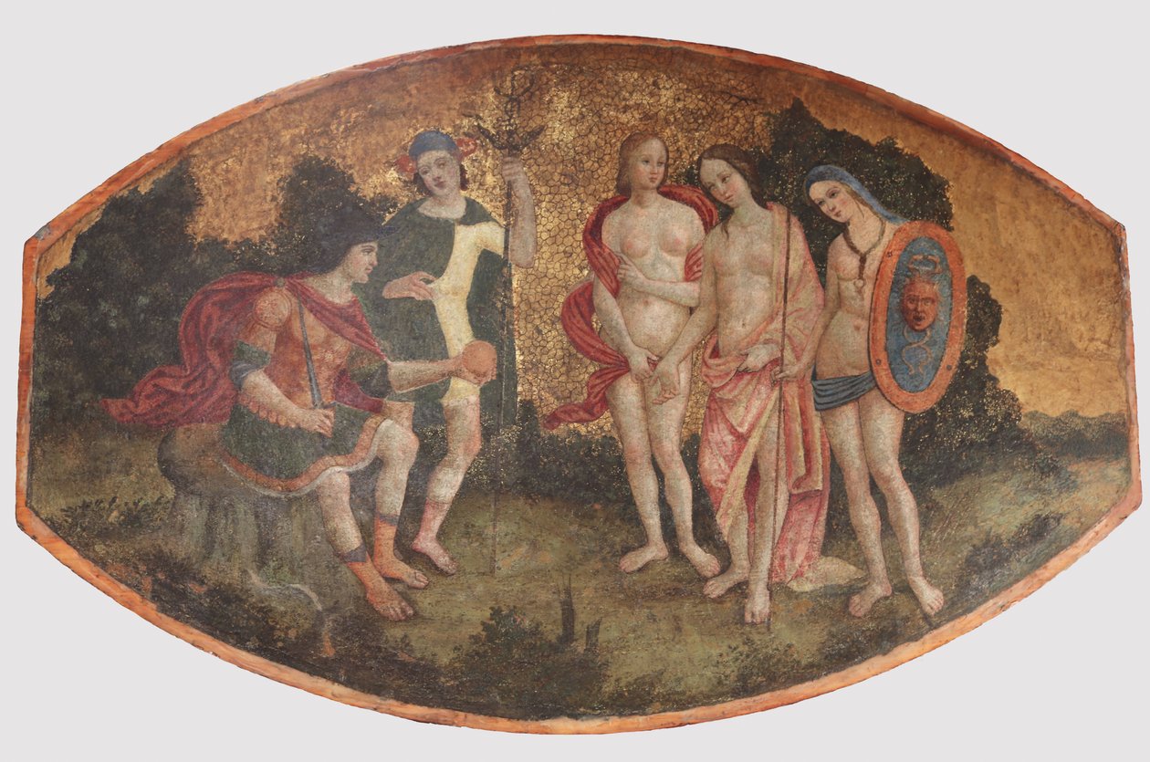 Juicio de Paris, ca. 1509 de Bernardino Pinturicchio