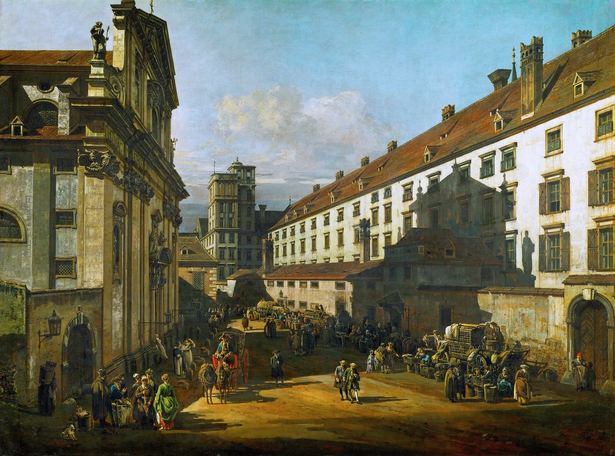 La iglesia dominicana en Viena de Bernardo Bellotto