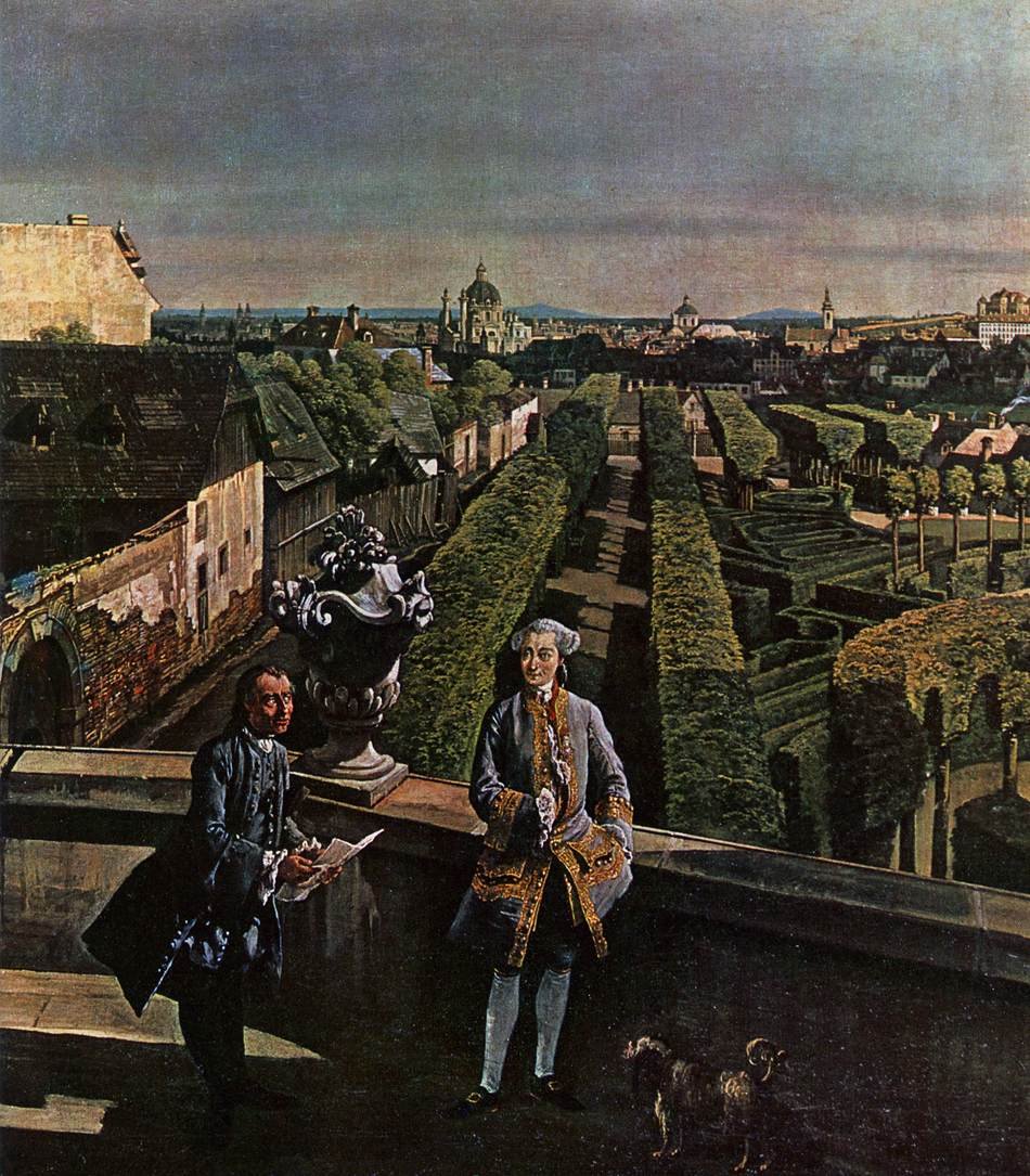 Viena, Panorama desde el Palais Kaunitz de Bernardo Bellotto