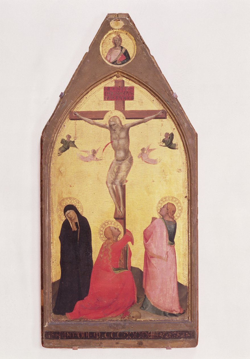 Crucifixión, 1343 de Bernardo Daddi