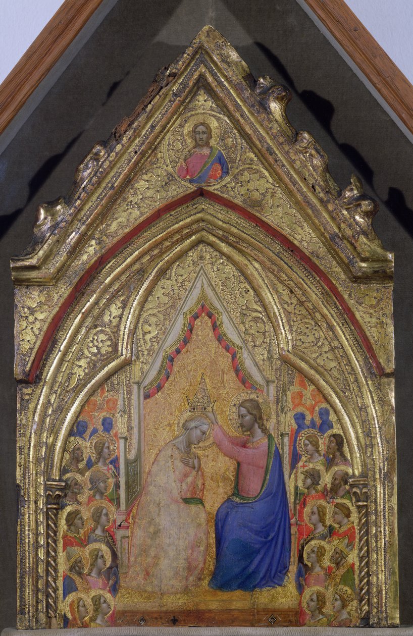 La coronación de la Virgen de Bernardo Daddi