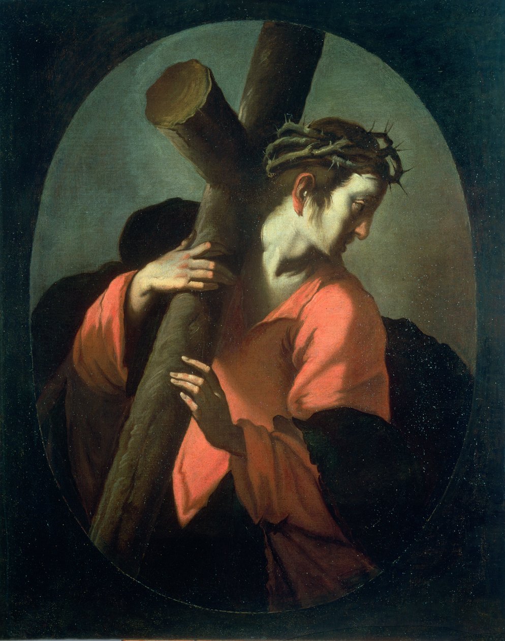 Cristo llevando la cruz, c.1608-09 de Bernardo Strozzi