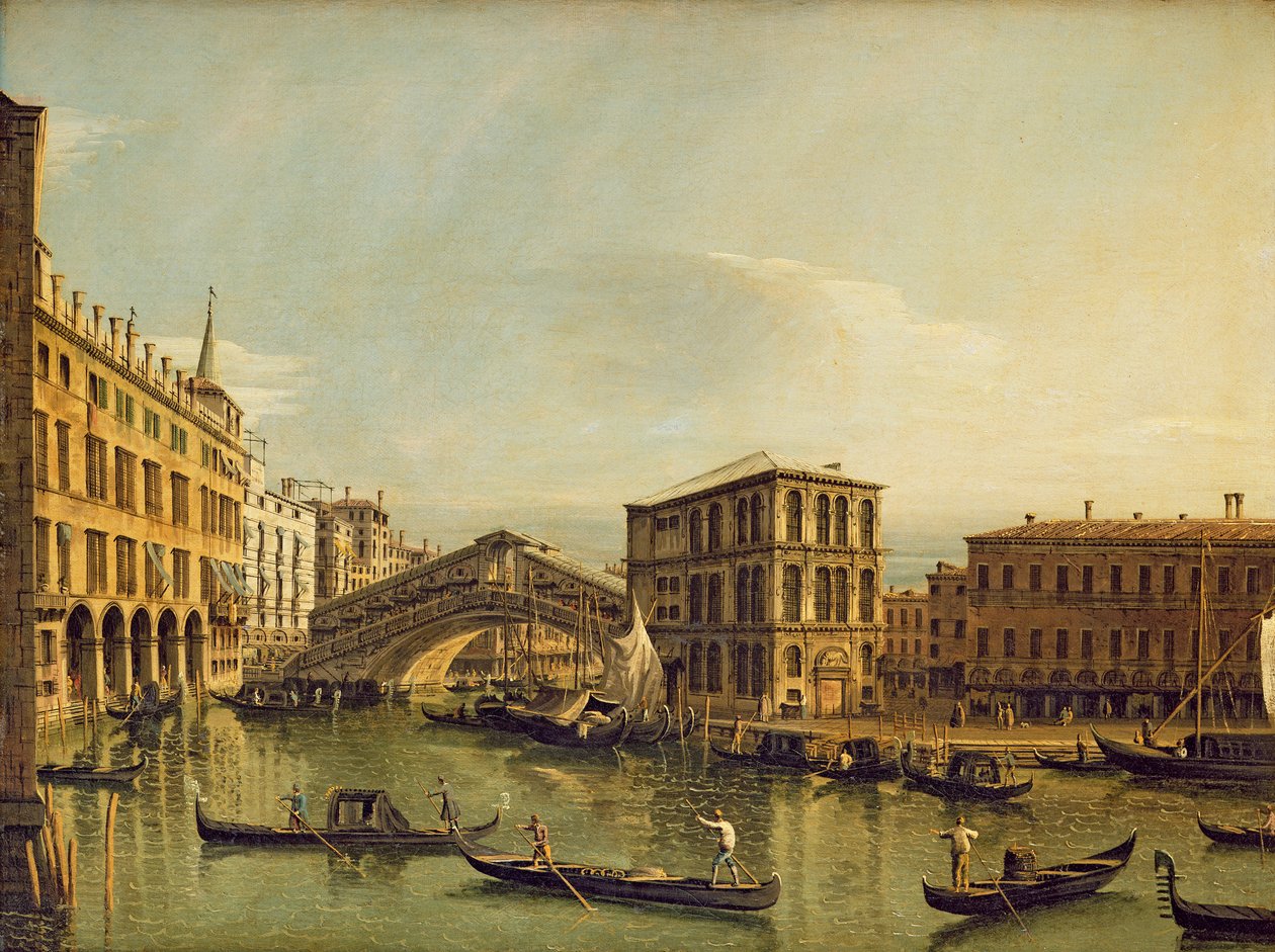 El Gran Canal, Venecia de Bernardo Bellotto