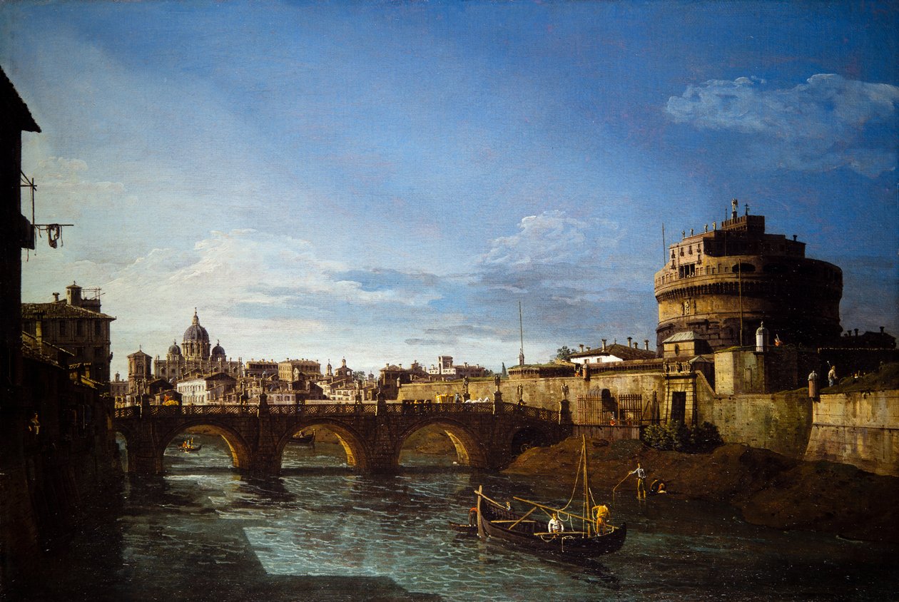 Dos visiones de Roma de Bernardo Bellotto