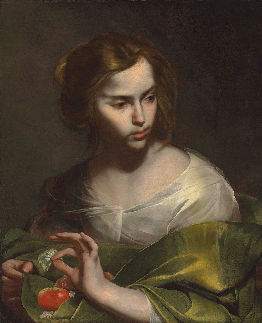 Santa Dorotea de Bernardo Cavallino