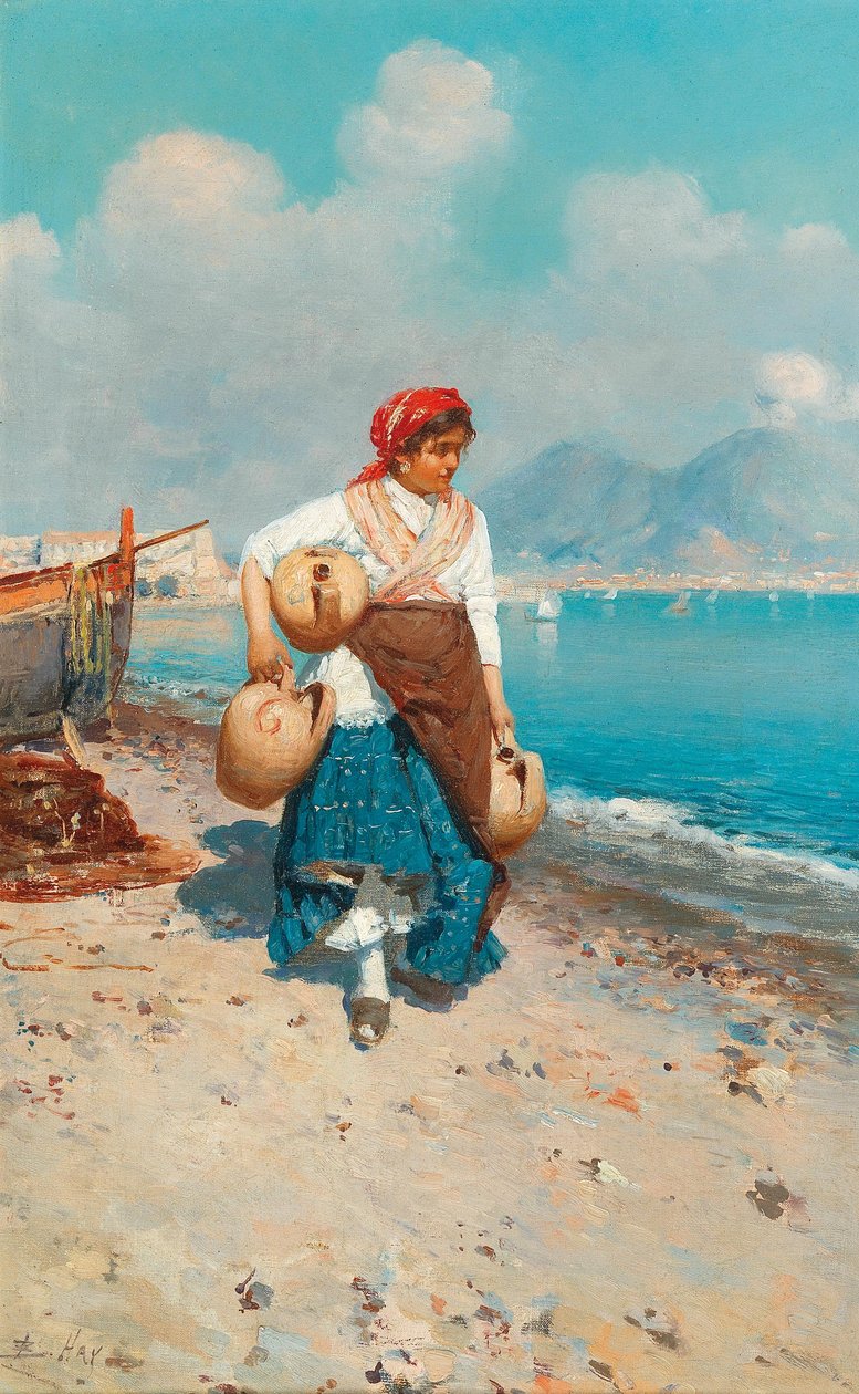 En la playa de Nápoles de Bernardo Hay