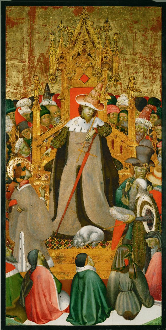 Cuatro escenas del martirio de San Jorge ... de Bernardo Martorell