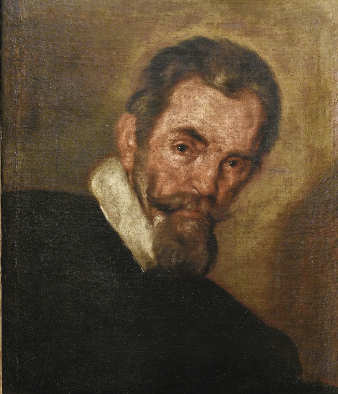 Retrato del compositor Claudio Monteverdi 1567-1643 de Bernardo Strozzi