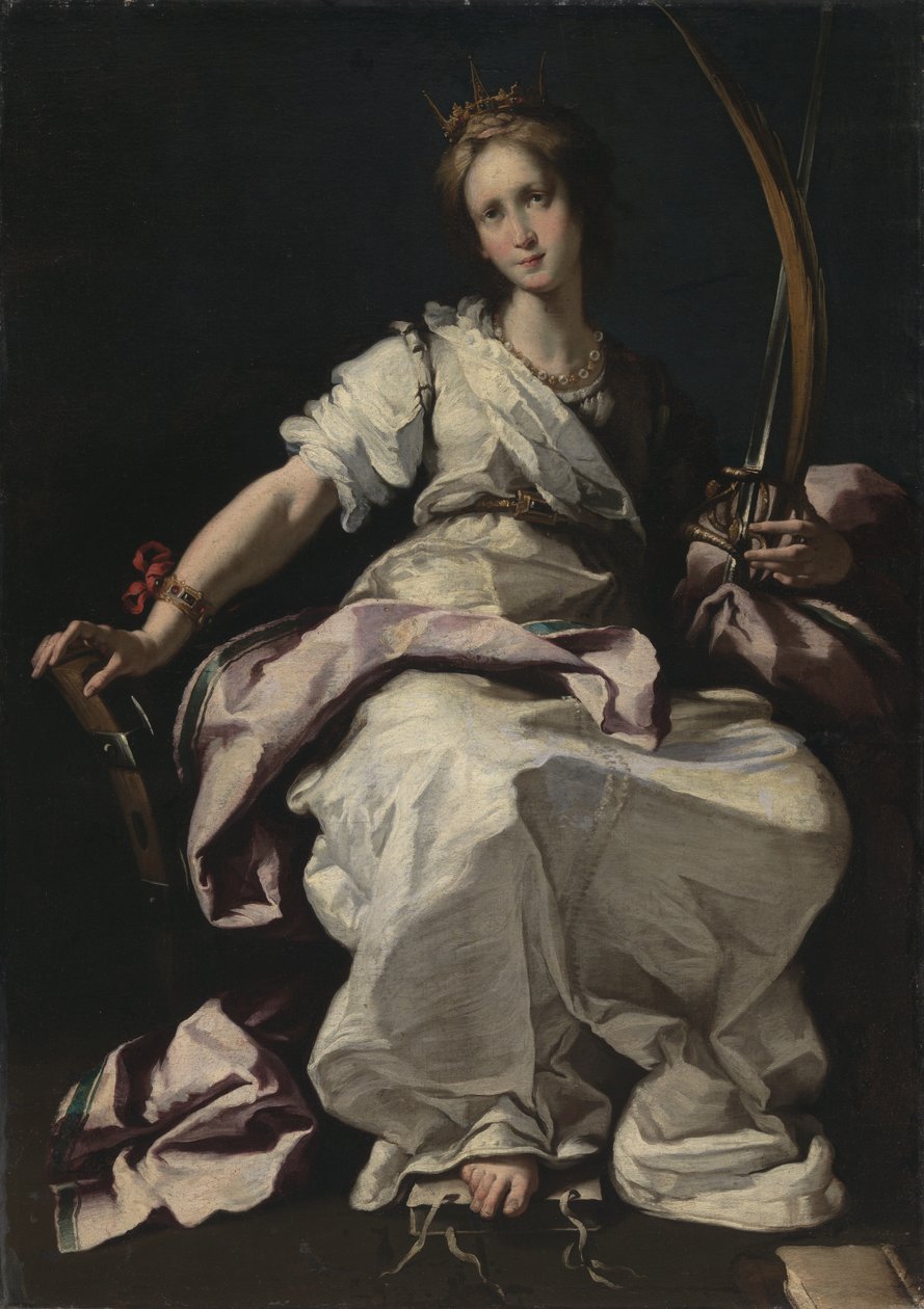 Santa Catalina de Alejandría de Bernardo Strozzi
