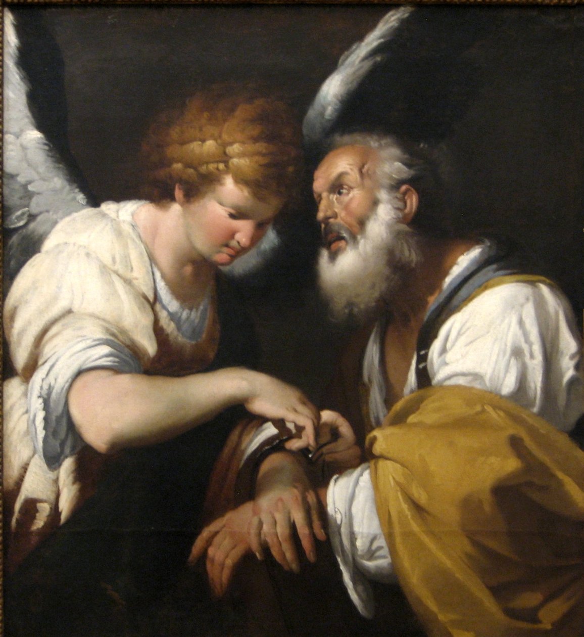 La liberación de San Pedro de Bernardo Strozzi