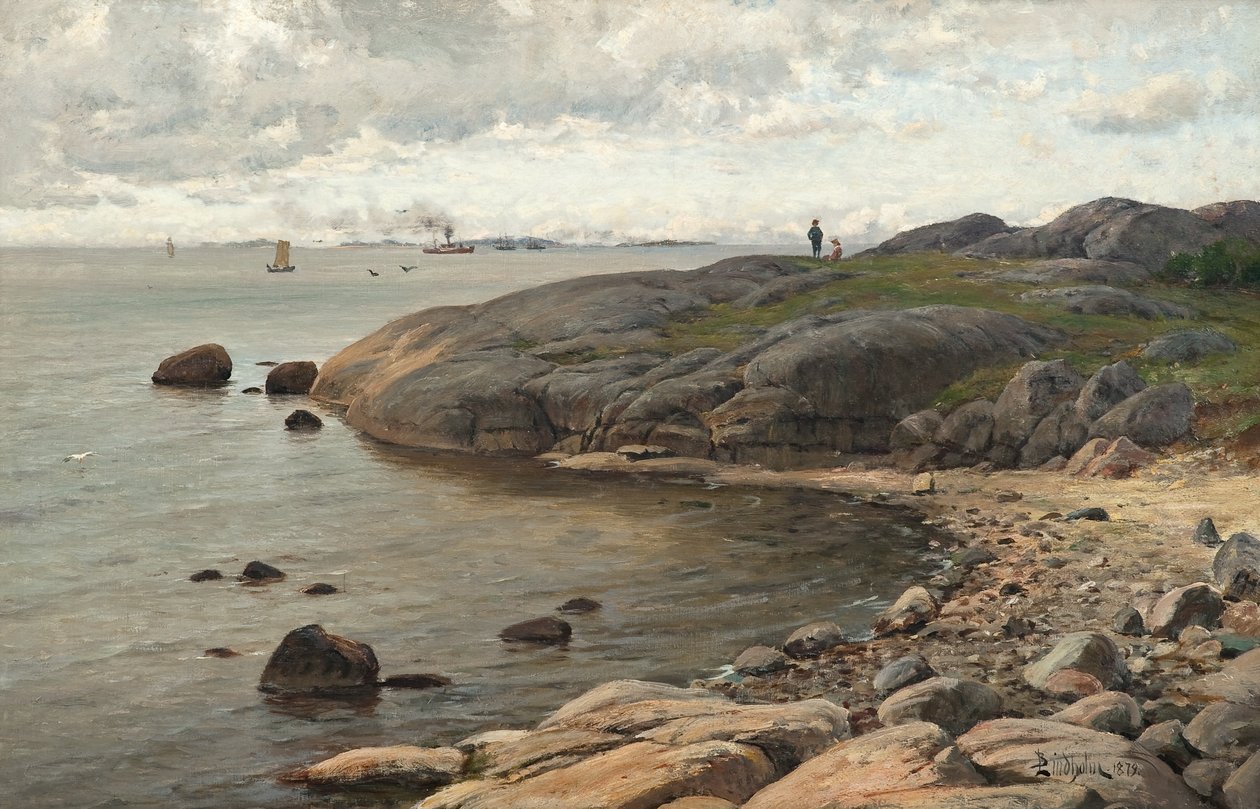 Vista de la costa de Berndt Lindholm