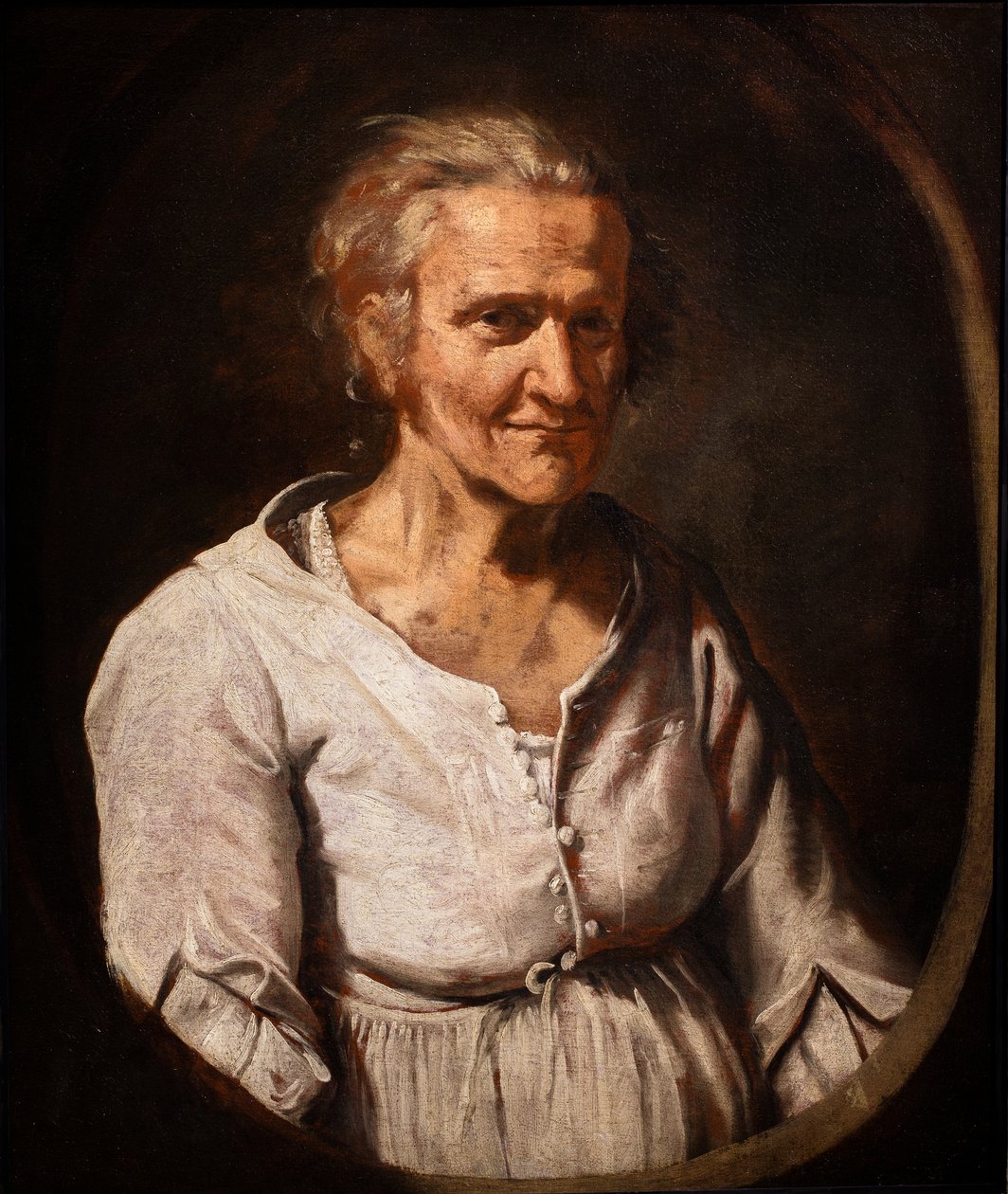 Vieja campesina de Bernhard (fl.1624 87) Keil