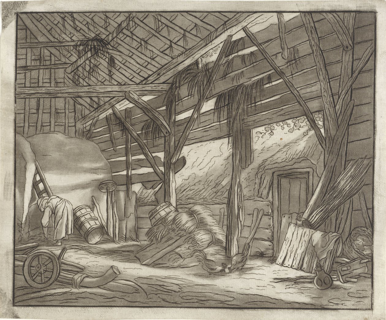 cobertizo de la granja de Bernhard Schreuder