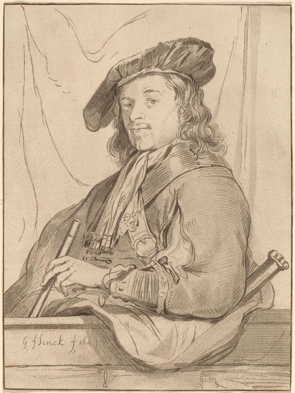 Hombre en el Parapeto, 1773, publicado 1774 de Bernhard Schreuder