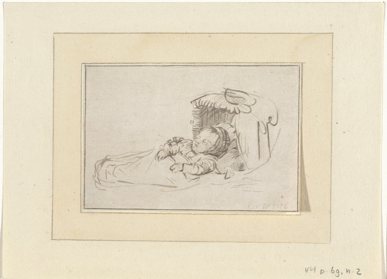 Niño dormido de Bernhard Schreuder