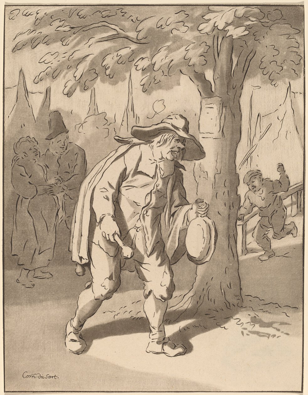 Pregonero, 1776 de Bernhard Schreuder