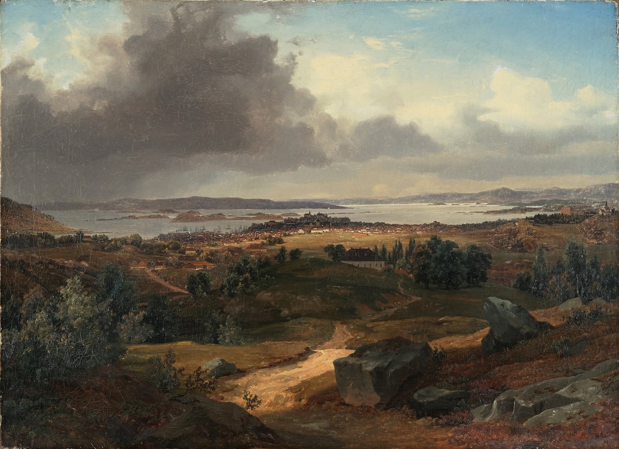 Christiania vista desde Sinsen de Bernt Lund