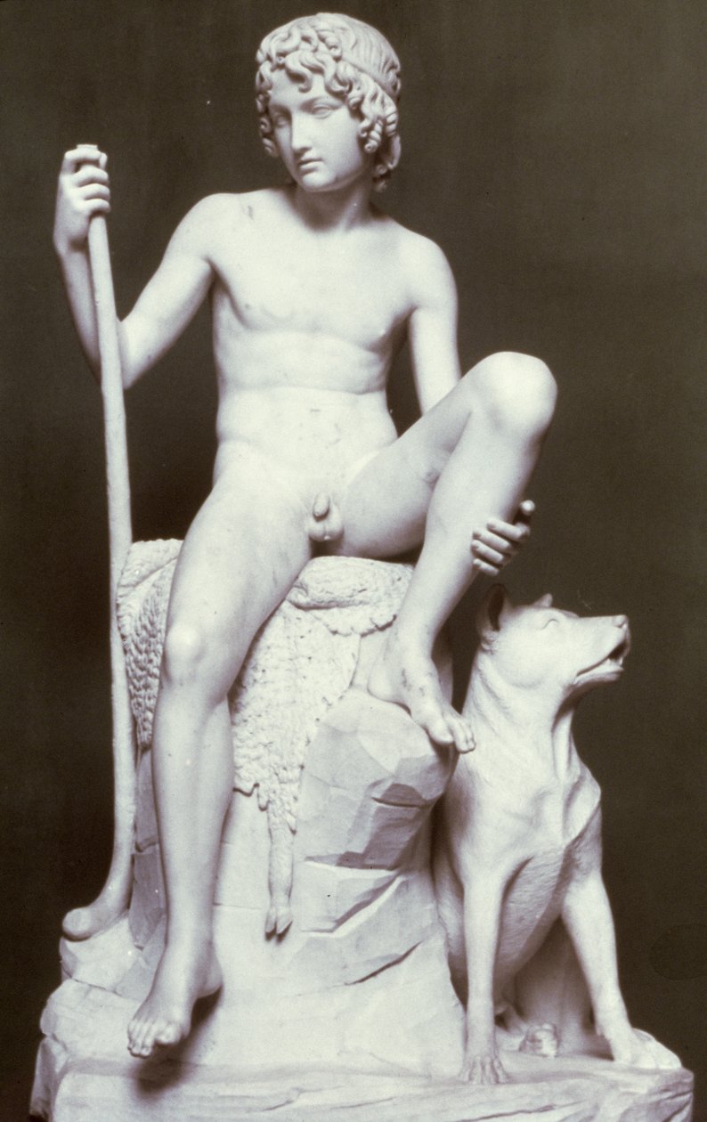 Pastor joven, 1817 de Bertel Thorvaldsen
