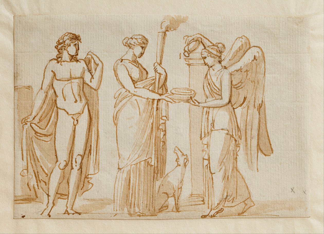 Baco, Diana y Victoria () de Bertel Thorvaldsen