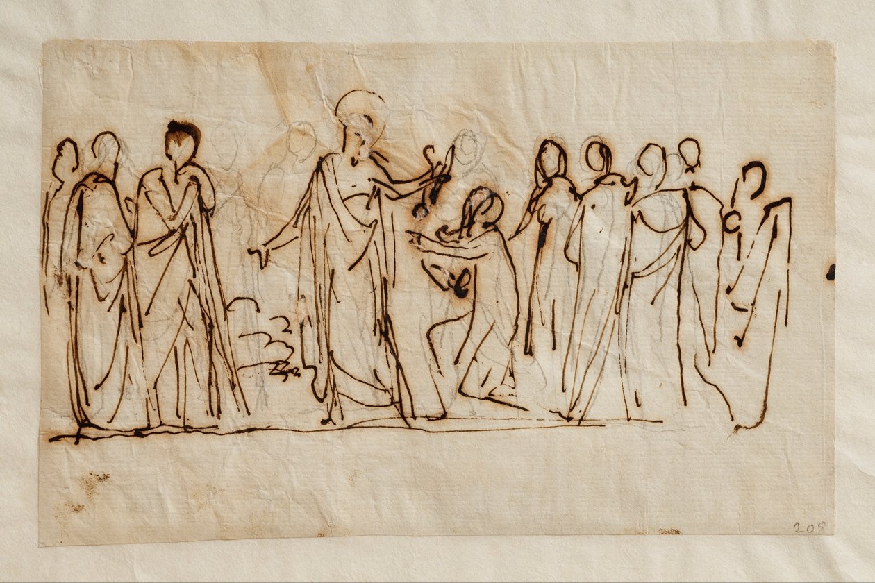 Cristo entregando las llaves a San Pedro de Bertel Thorvaldsen