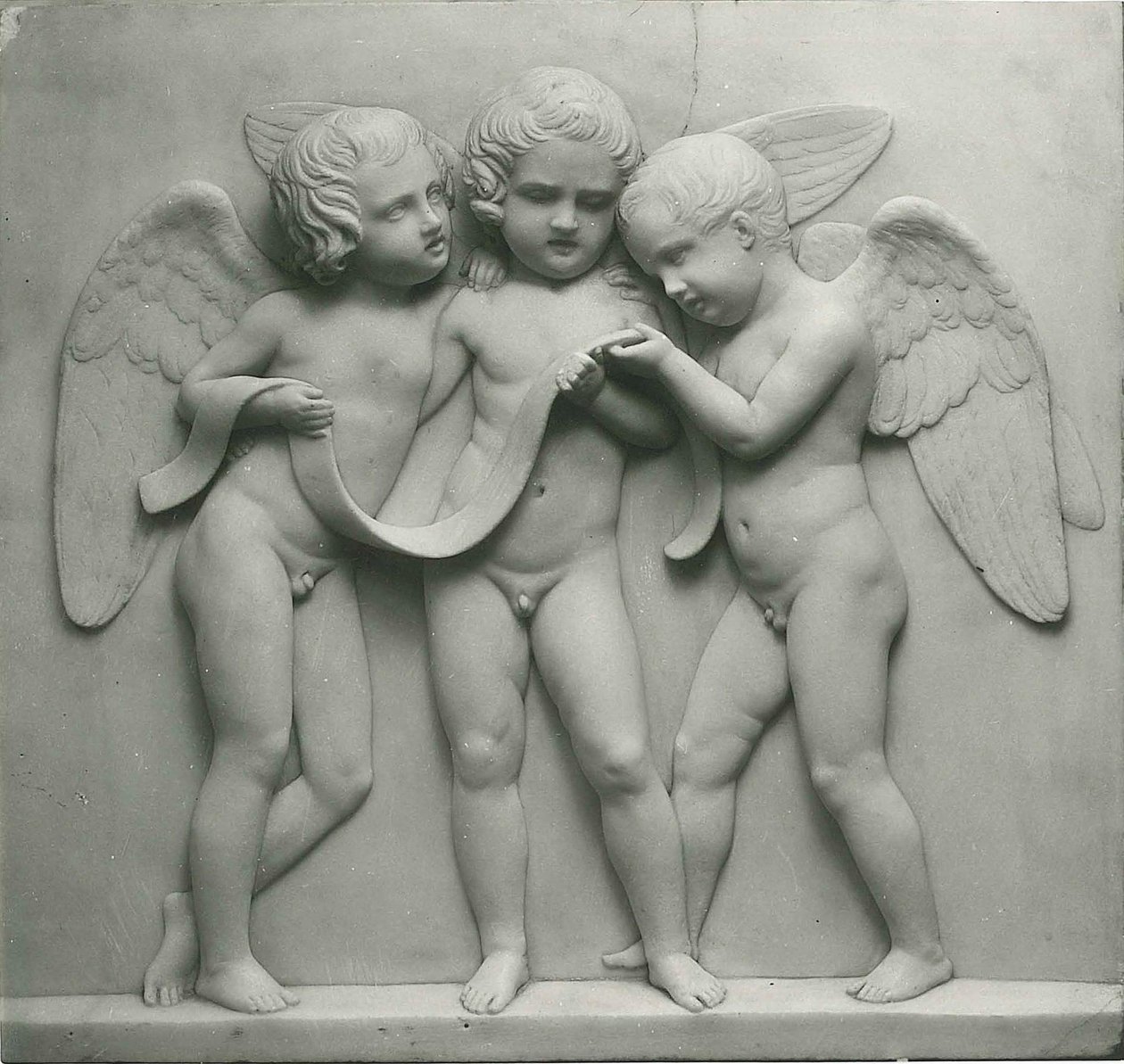 Los genios de la música y el canto de Bertel Thorvaldsen