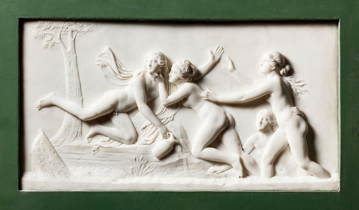 Hilas raptado por las ninfas del río de Bertel Thorvaldsen