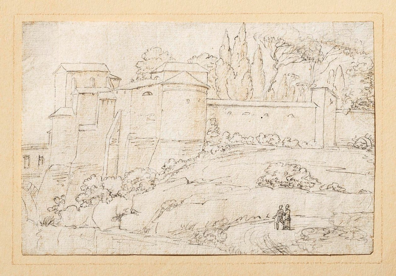 Paisaje italiano de Bertel Thorvaldsen