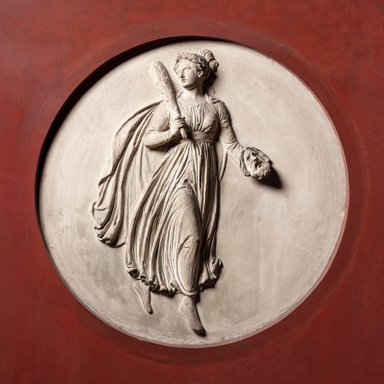 Melpómene. Musa de la tragedia de Bertel Thorvaldsen