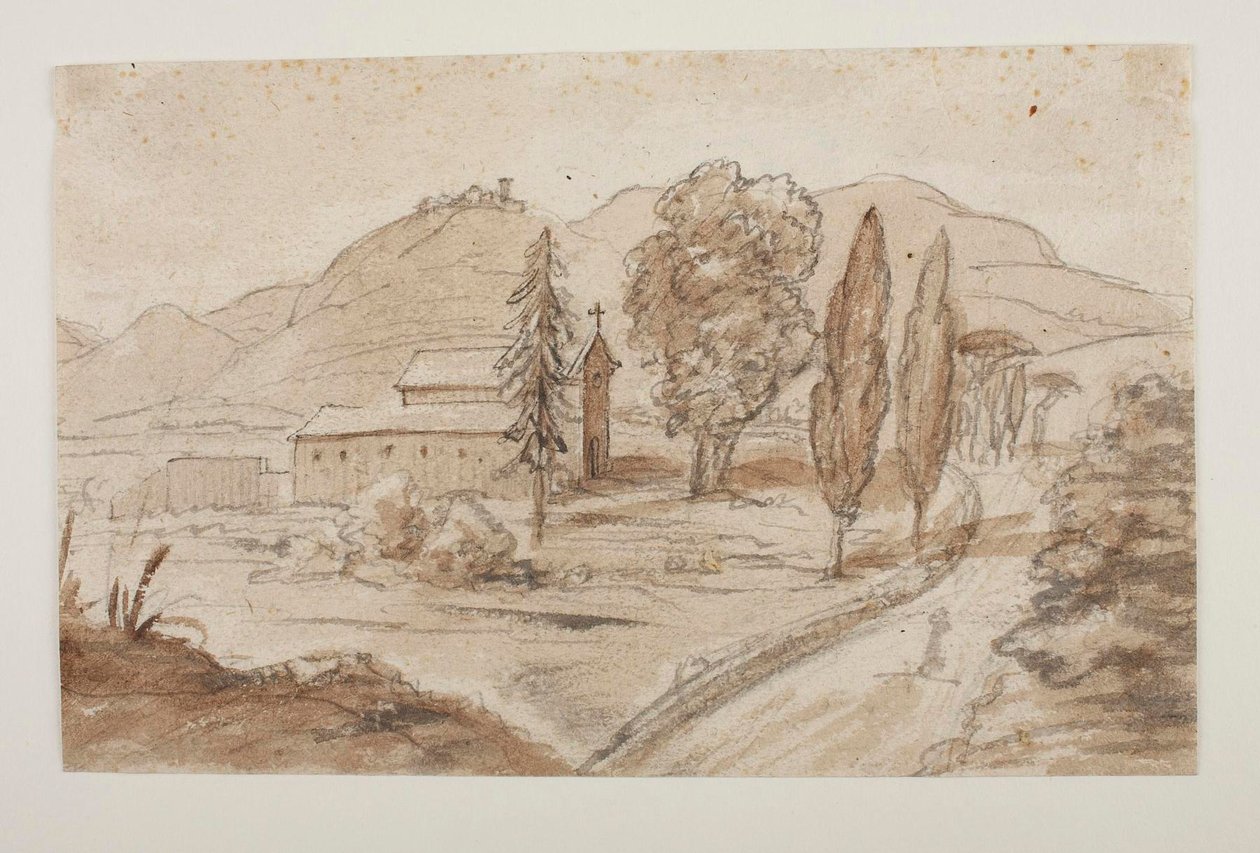 Paisaje montañoso de Bertel Thorvaldsen